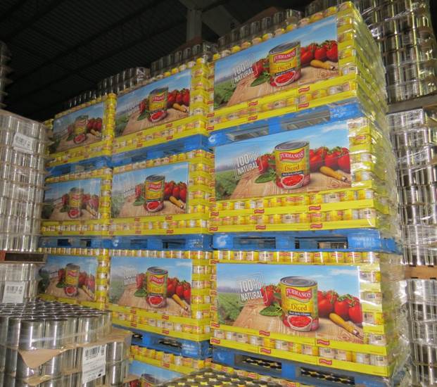 Grocery Pallet Display Canned Food Creative Displays Now