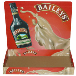 Cardboard Counter Display for Liquor