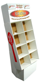Cardboard Grocery Display