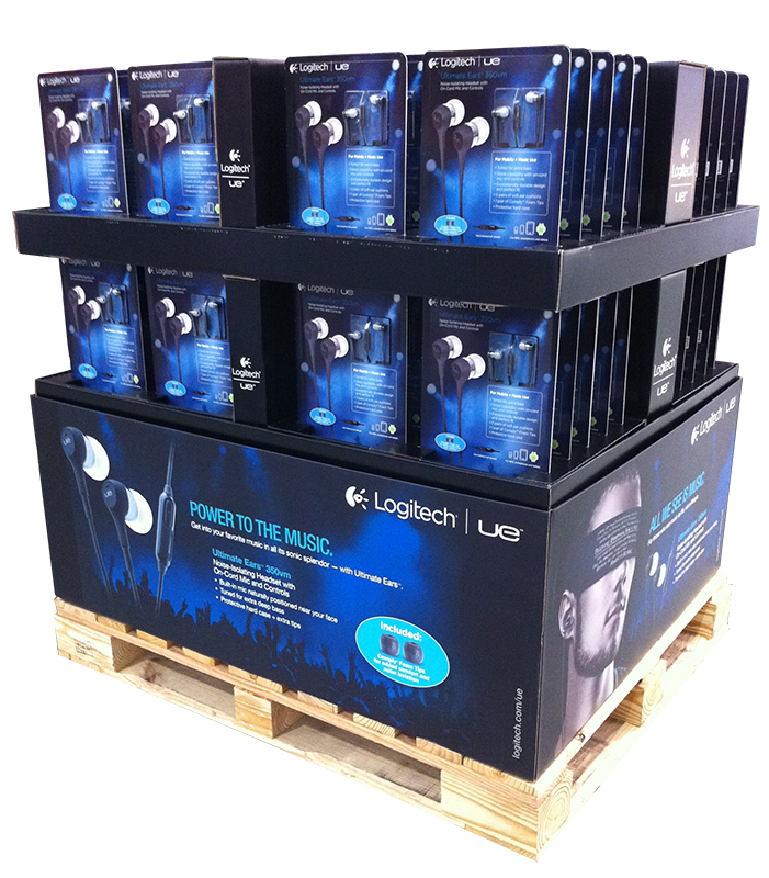 Corrugated Retail Pallet Displays Creative Displays Now