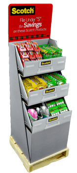 Cardboard Store Display