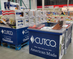Cutco floor and pallet displays