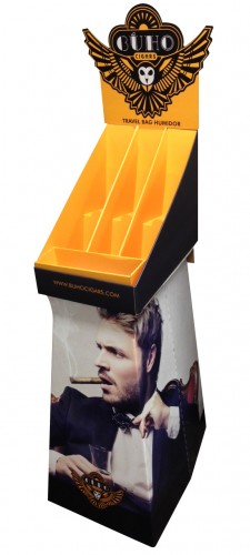 Printed Cardboard Displays for Buho Cigars