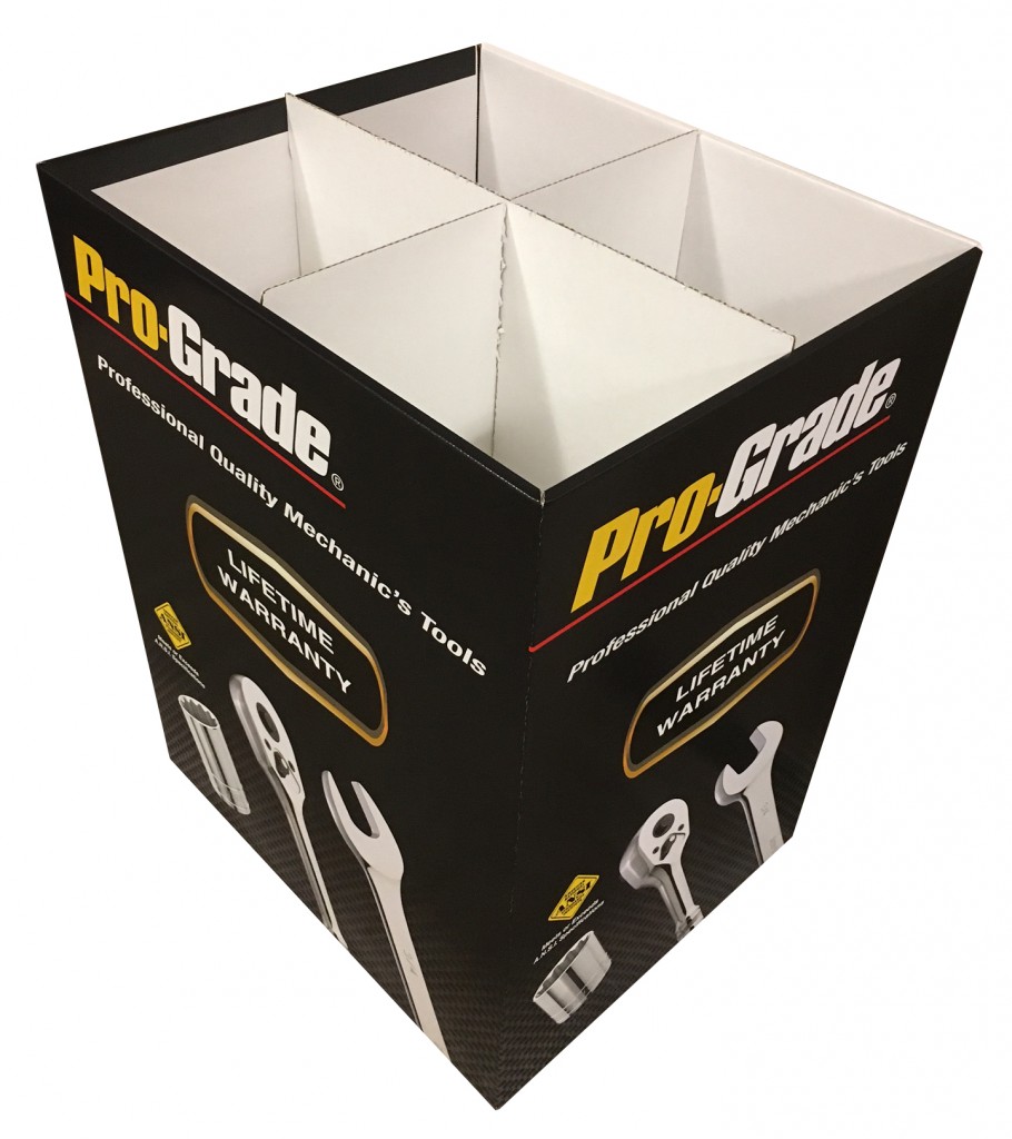 Cardboard Tool Display - Hardware Display