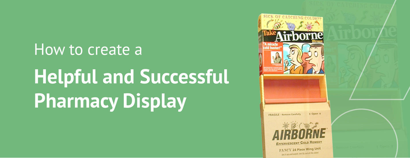 How to create a helpful and successful pharmacy display