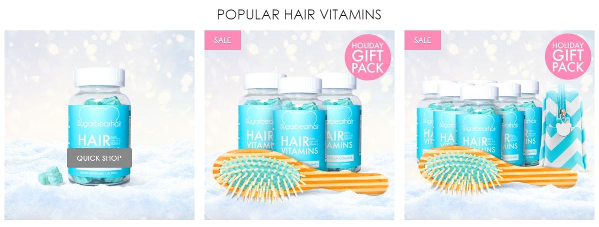 Sugarbearhair shop hair vitamins