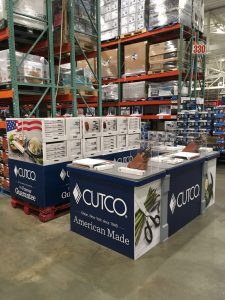 Cutco Displays in Costco