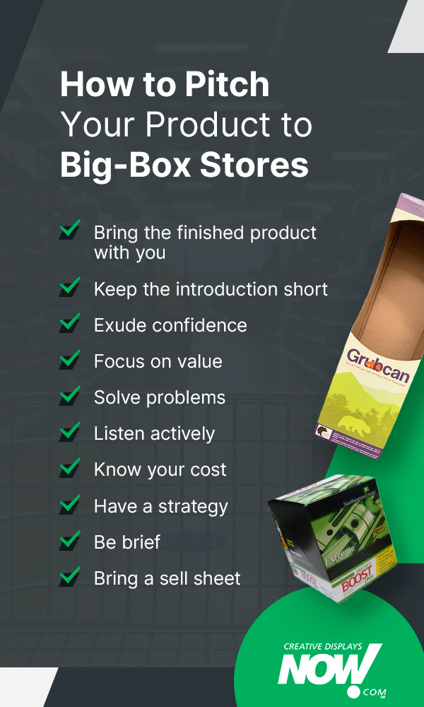 How to pitch your product to big-box stores