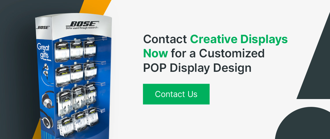 Contact Creative Displays Now for a Customized POP Display Design
