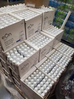 custom case stacker beverage displays