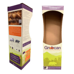 Grubcan custom display bin