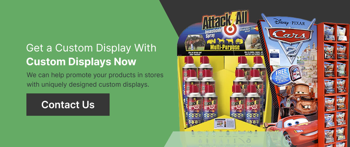 get a custom display with Creative Displays Now