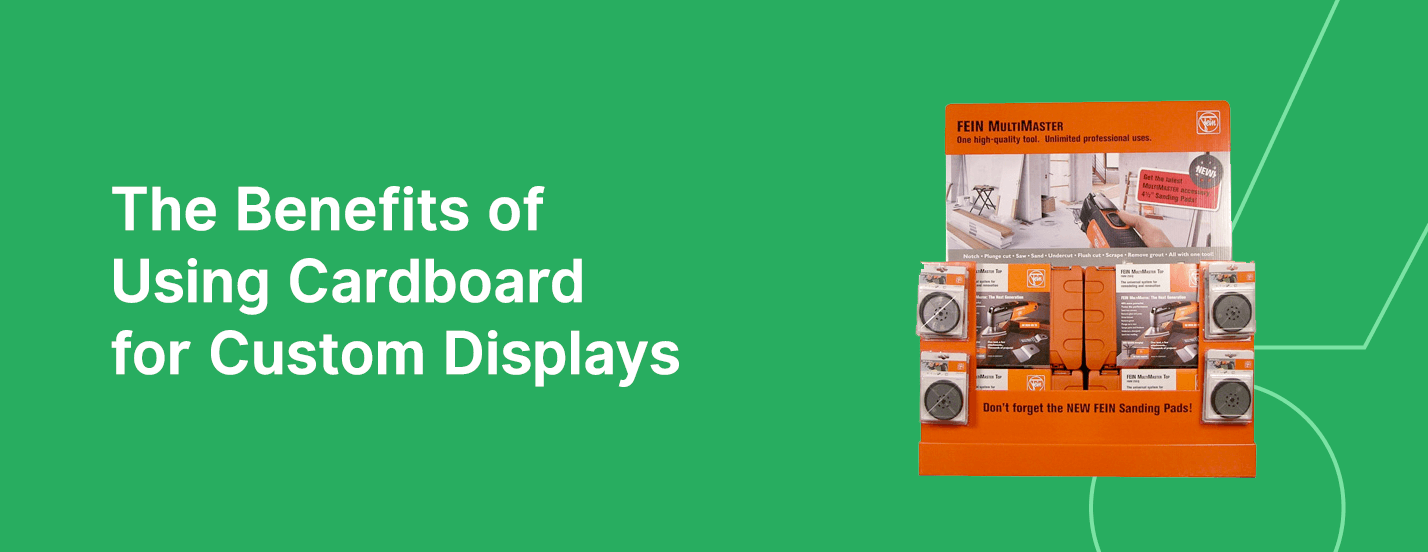 benefits of using cardboard for custom displays