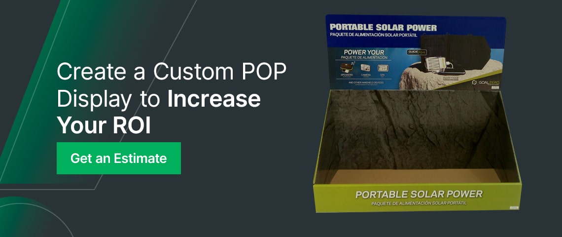 create a custom pop display to increase ROI