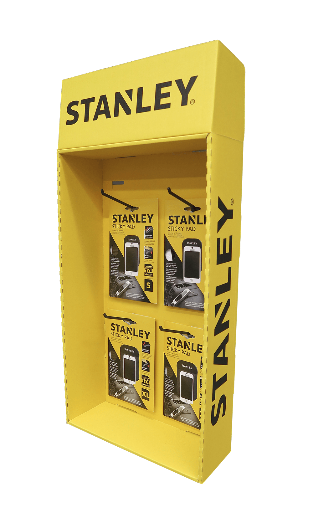 stanley power wing display yellow