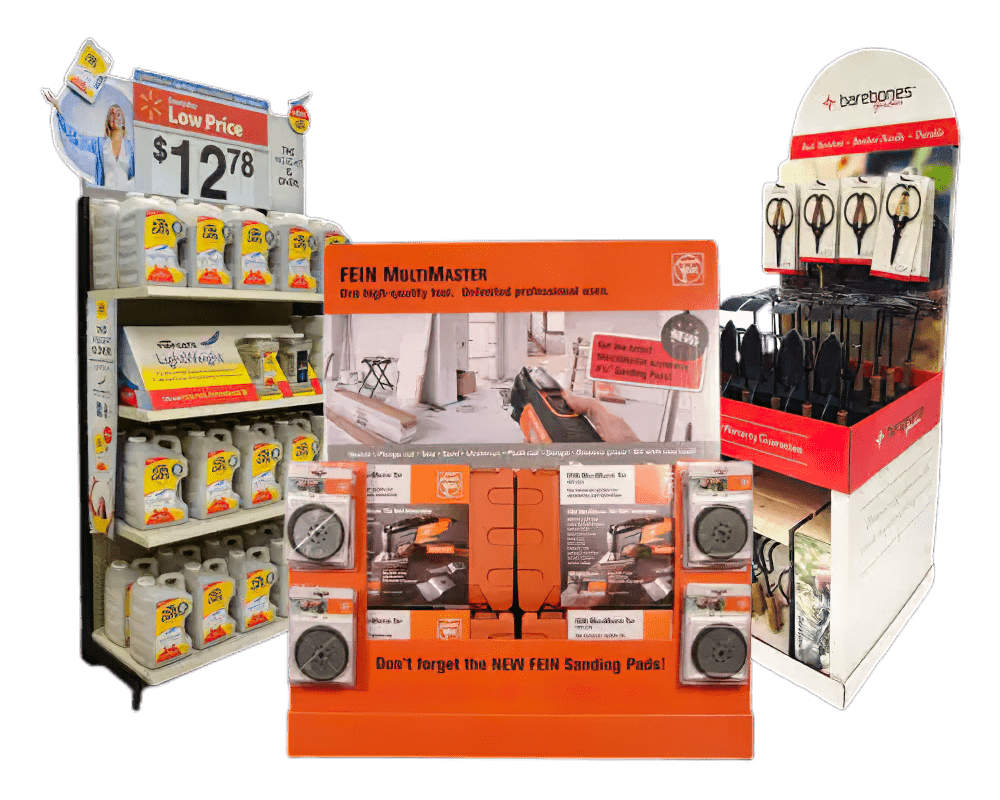 examples of endcap displays