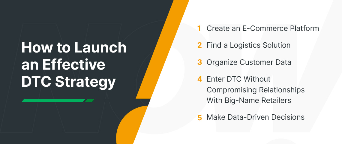 How to Launch an Effective DTC Strategy