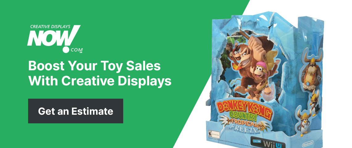 Boost your toy sales with custom toy displays