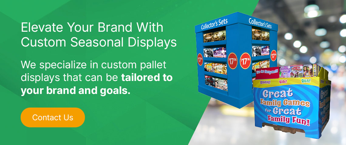 elevate your brand with custom seasonal displays 